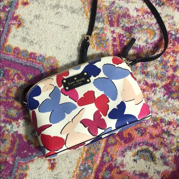 kate spade Handbags - Kate Spade ♠️ butterfly pattern small cross body